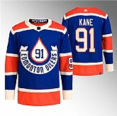 Men's Edmonton Oilers #91 Evander Kane 2023 Royal Heritage Classic Primegreen Stitched Jersey Dzhi,baseball caps,new era cap wholesale,wholesale hats